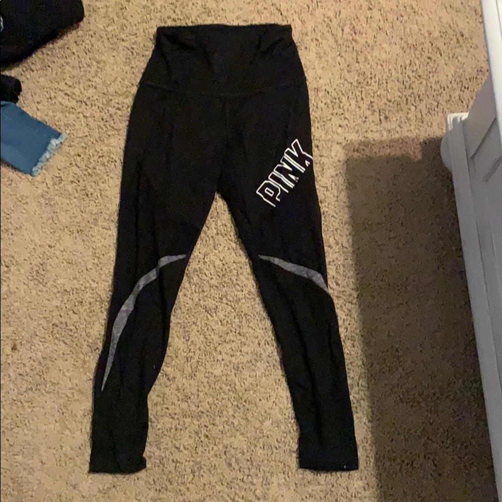 PINK Leggings with mesh